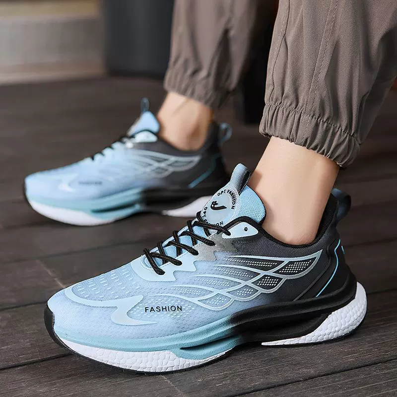 Ultra light white shoes for beloved, shock-absorbing universal sports shoes for leisure for training