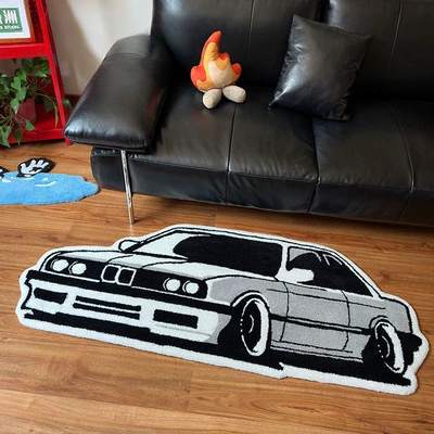 Avtomobil döşəmə paspasları: Entrance Floor Mats Ready for - alien-car-3050cm-imitation-cashmere