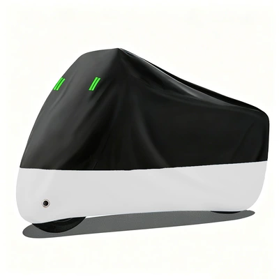 Rain-Proof Special Car Covers, Electric Vehicle | Car clothing - m20090100cm-black-on-top-and-silver-on-bottom
