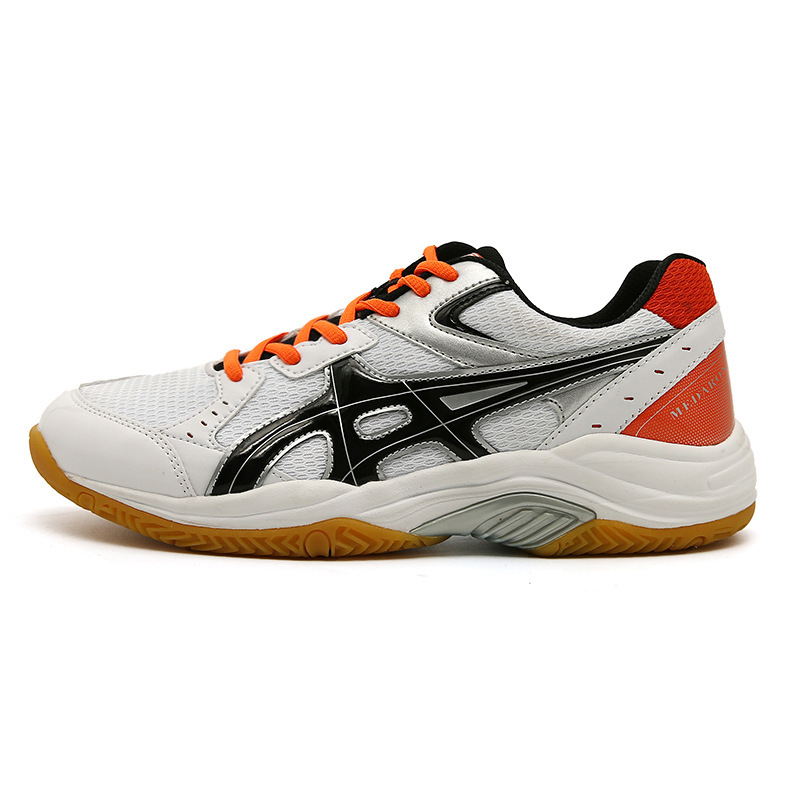 Zapatos de bádminton profesionales para hombres y mujeres zapatos de entrenamiento de pareja zapatos de voleibol profesional clásicos ventilados suela Oxford antideslizante