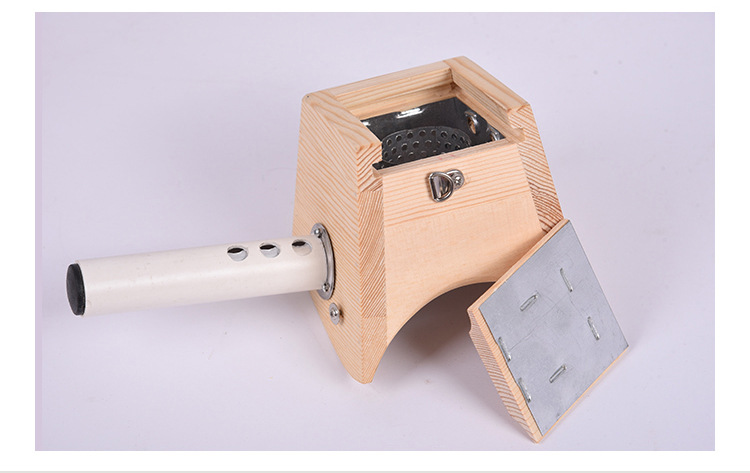 Portable Wooden Moxibustion Box Neck and Shoulder Warming Device for Home Moxa Therapy preparation