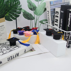 クリスマスミニ指ウールキャップ小さなスカーフヘアクリップ装飾ストラップ人形サボテン装飾鬼顔カボチャ