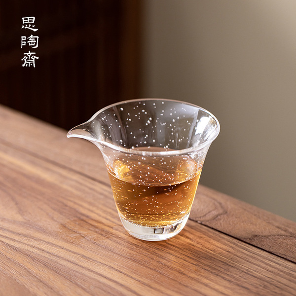 Glass Japanese tea cup for home use