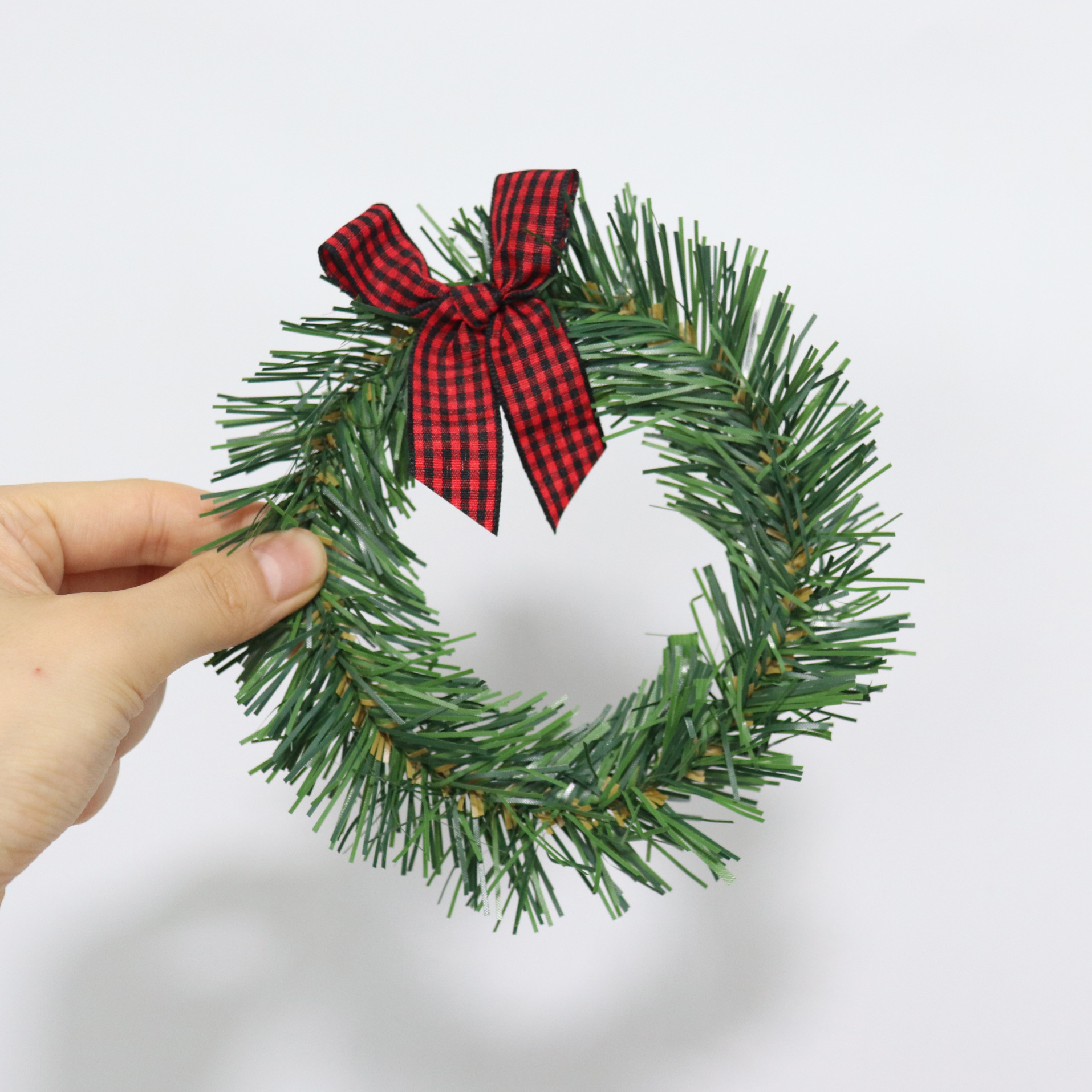 26g Weight Garlands Event & Party Supplies Grass Ring Classification 1 Piece Quantity Party Occasion PVC, Polyester Material Christmas Festival Bow Knot Pattern Modern Style, Classic Style Style Christmas Modern Style Classic Style Bow Knot PVC Polyester Party Garlands Decorations Table Decoration 11
