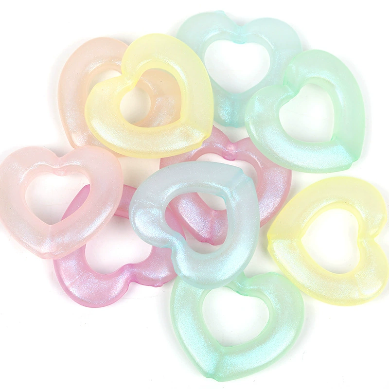 Acrylic mobile phone, accessory, accessories, beads, through hole, DIY