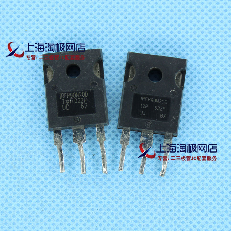 热卖IRFP90N20D  200V90A TO247  拆机原字原脚  IR MOS场效应管~
