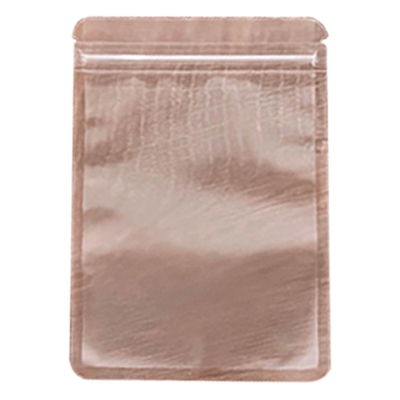 Bolsa ziplock esmerilado bolsa de hueso mate bolsa de envasado de alimentos transparente bolsa de sellado de dulces bolsa de té de frutas bolsa sellada al por mayor