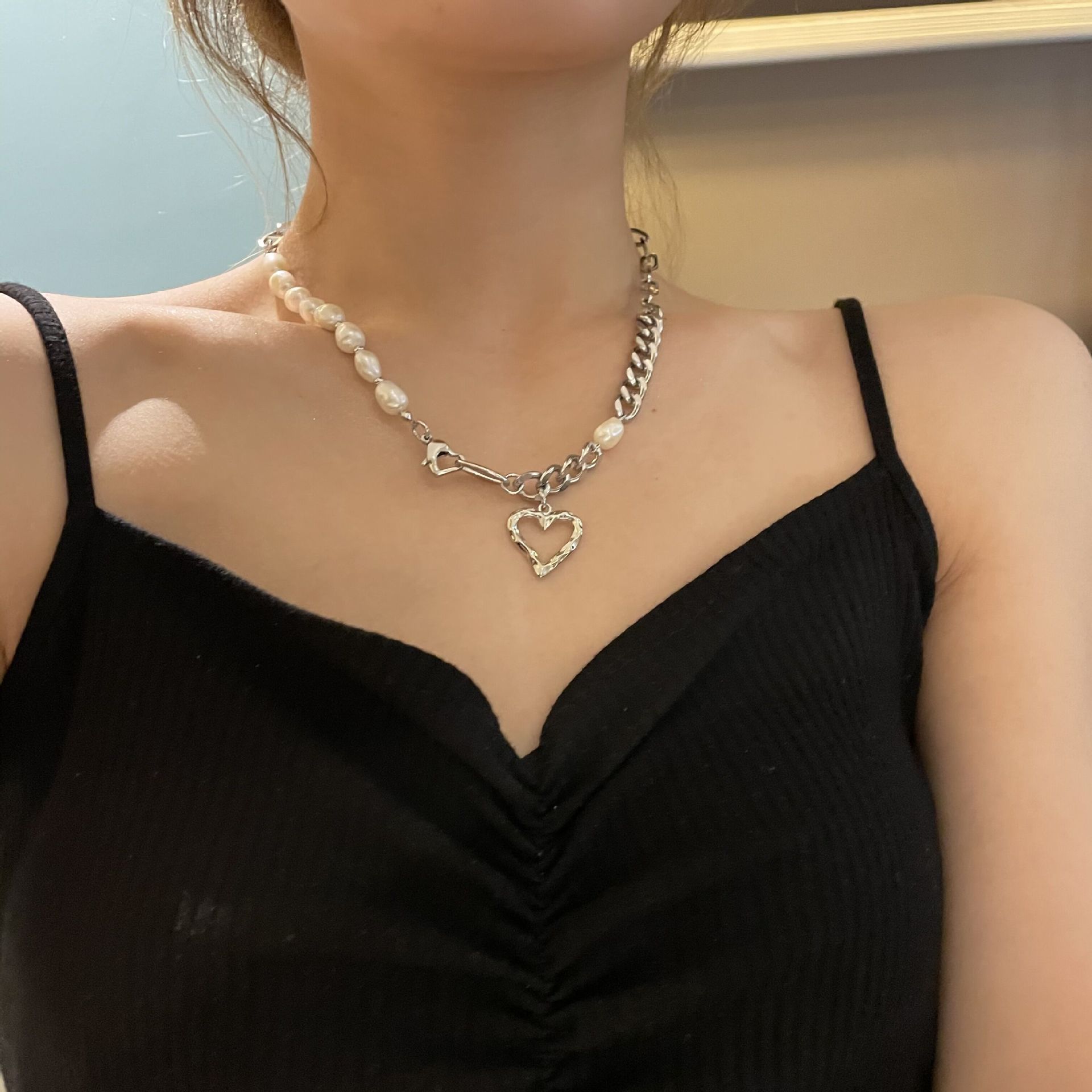 baroque love pendant pearl necklacepicture3
