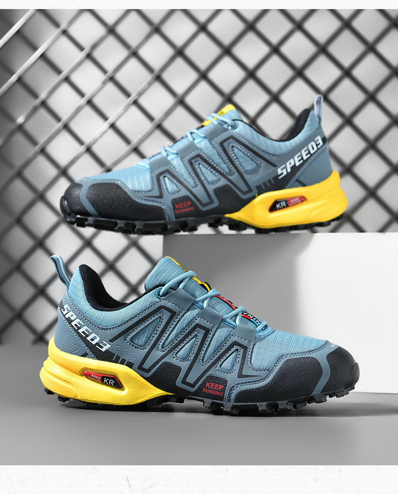 Scarpe sportive casual da uomo e invernali da uomo, da viaggio, traspiranti, Solomon, per escursioni all'aria aperta, king size_voghion.com