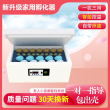 孵化器小型家用智能水床小鸡孵化机鹌鹑孵化箱鸡鸭鹅泡沫孵蛋器