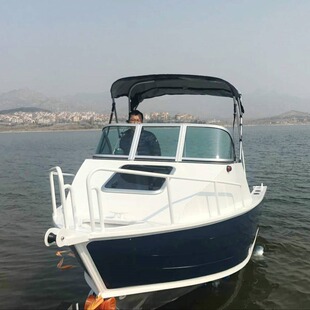 5.9 m pressure plate boat mobile and flexible to go to sea good partner professional certificate aluminum alloy fishing boat