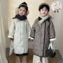 中长款儿童女童宝宝棉服