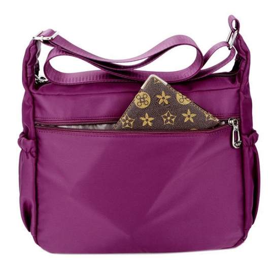 Oxford cloth shoulder messenger bag waterproof nylon crossbody travel bag fashion canvas mummy women's casual mom bag