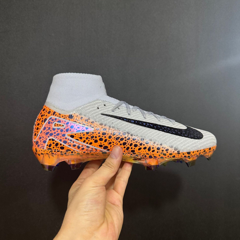 Zapatos de comercio exterior Superfly zapatos de fútbol de combate real para hombres Assassin 16 zapatos deportivos de punto de alta altura zapatos de fútbol de moda FG para mujeres