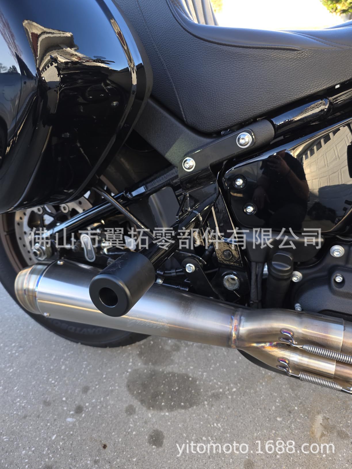 Engine guard is suitable for Harley Softail Low Rider, Sportster, Glider, Fat Boy and other models