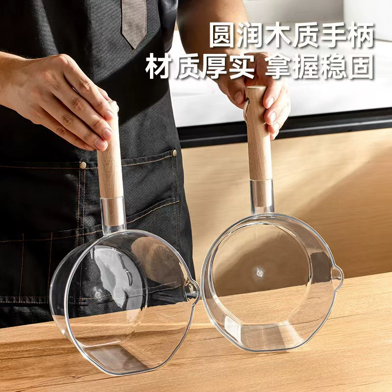 Производитель оптовая водяная ложка Кухонная водяная ложка деревянная ручка пластиковая утолщенная большая и высокая ценность.