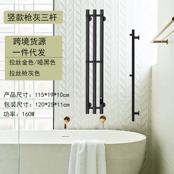120*19 square tube dumb black