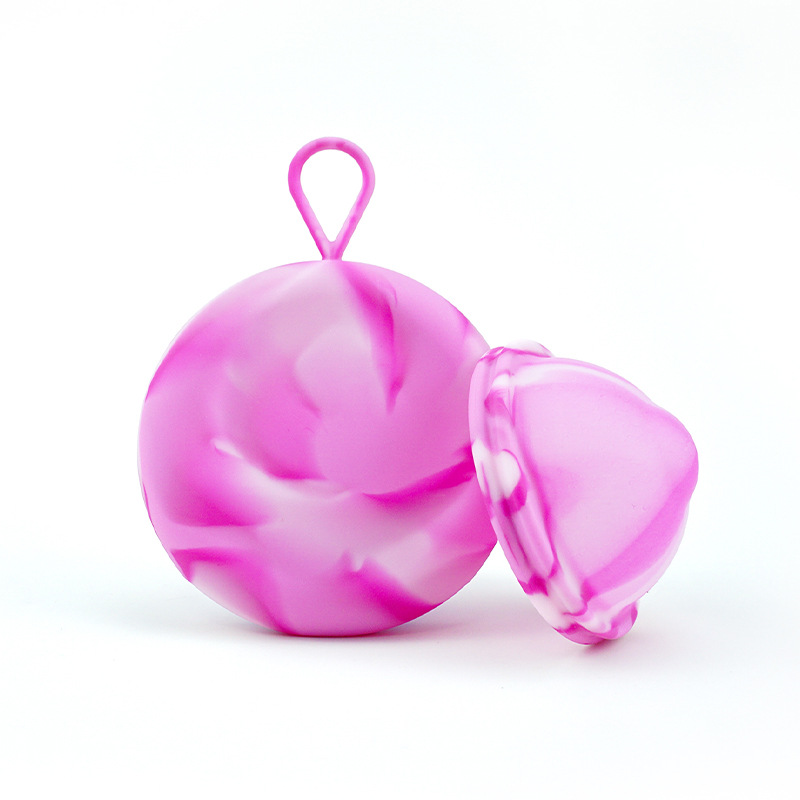 실리콘 케이스*화이트 퍼플