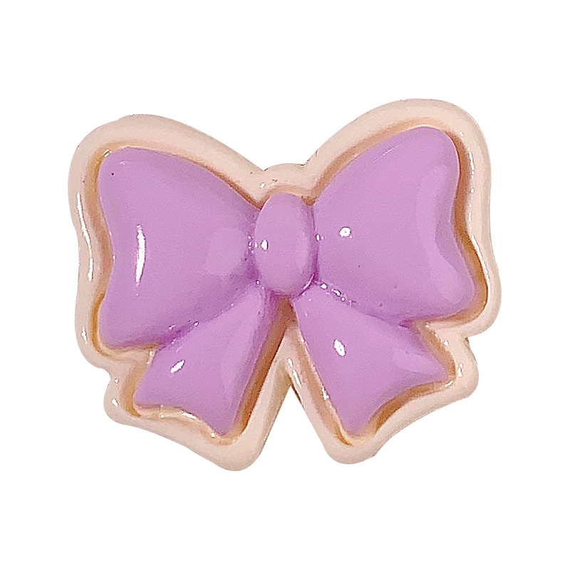 Accesorios de resina di di arco de macarón transfronterizo pegamento de crema pegamento para el cabello pinzas de cabello papelería parches hechos a mano