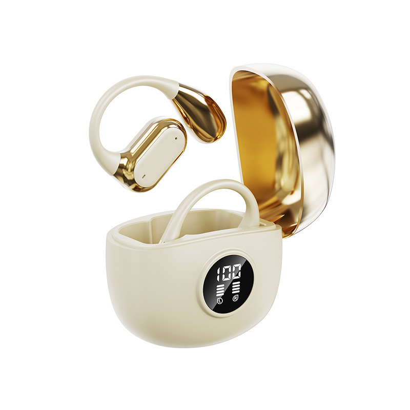 Auriculares Bluetooth inalámbricos para dormir, reducción de ruido en la oreja, pantalla digital deportiva, toque de modelo privado, nuevo Shenzhen Digital Huaqiangbei