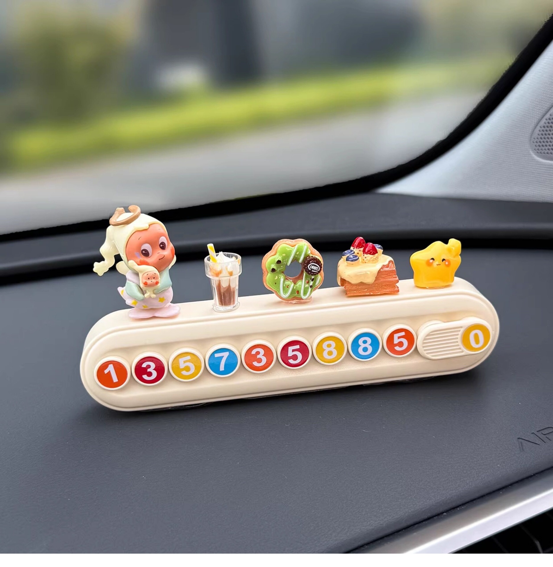 Temporary Parking Number Plate with Star Design for Car, Creative 2026 New Model with a High-End Feel for Women