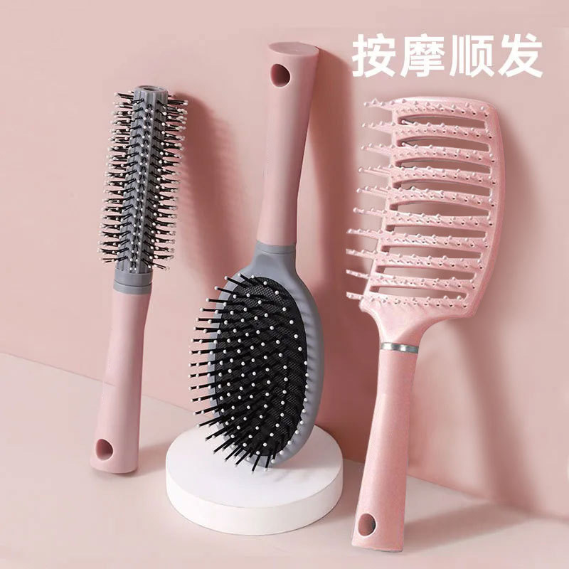 エアクッション櫛エアバッグ櫛カール櫛レディース専用ロングヘア櫛女性携帯家庭用マッサージ櫛|undefined