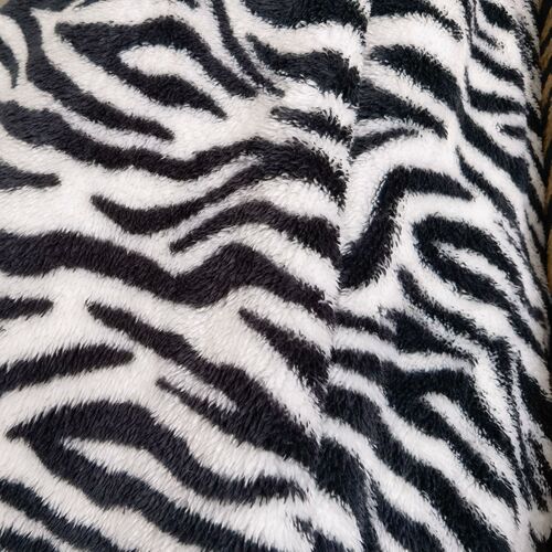 Two-Sided Comfort Flannel Print Camouflage Zebra Leopard Pattern Star Bear Animal Print Autumn Winter Home Fuzzy Fabric