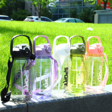 创意运动户外健身吨吨桶大容量便携大肚杯过滤茶杯耐高温塑料水杯