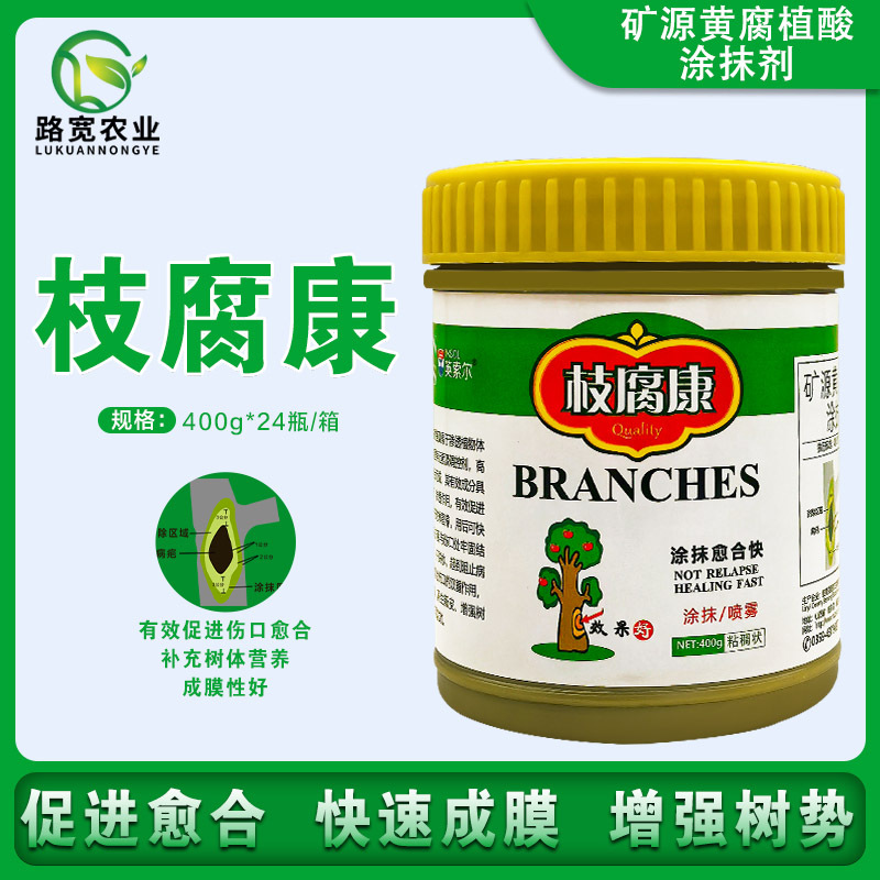 枝腐康果树枝干病害剂流胶病腐烂病涂抹剂剪锯口伤口愈合剂药400g