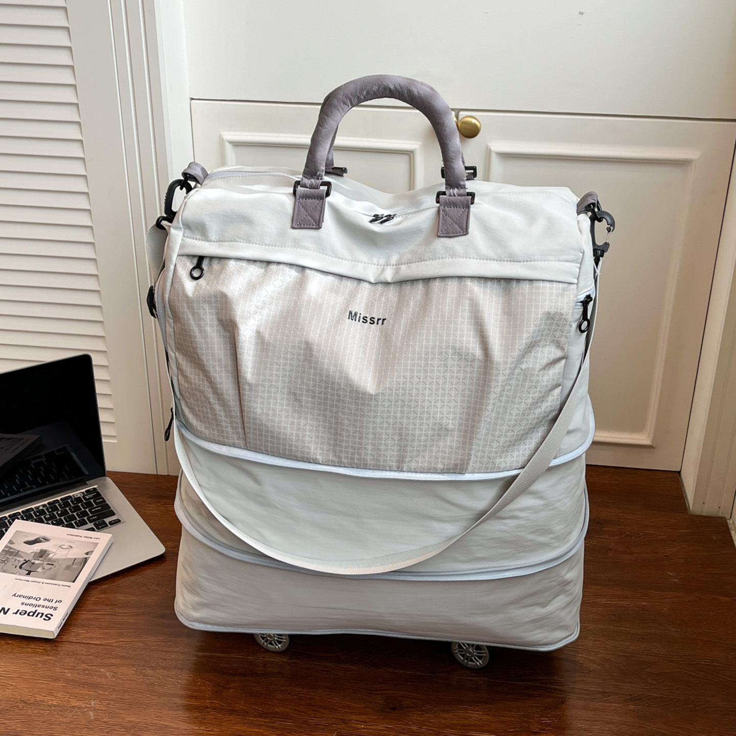 Large-Capacity Carry-On Luggage Bag for Short-Distance Business Trips, Fashionable Travel Bag, Lightweight Maternity Storage Bag, Sports and Fitness Bag