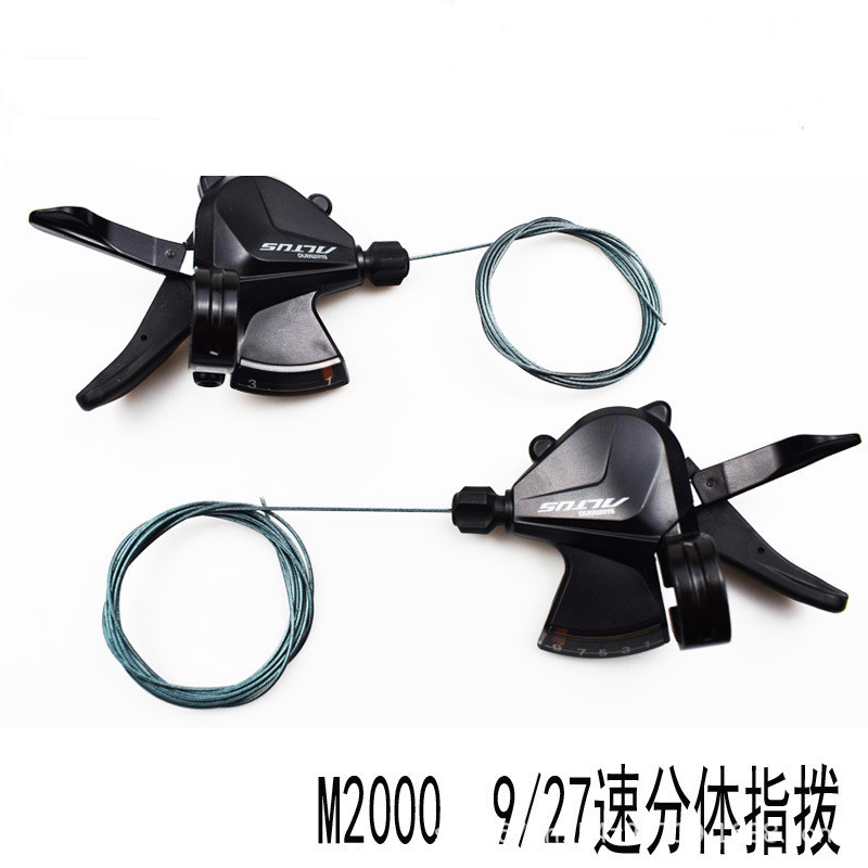 Shimano Xi mano m2000m2010 dedo dial 3*9 velocidad 2*9 velocidad bicicleta de montaña bicicleta transmisión mano dial