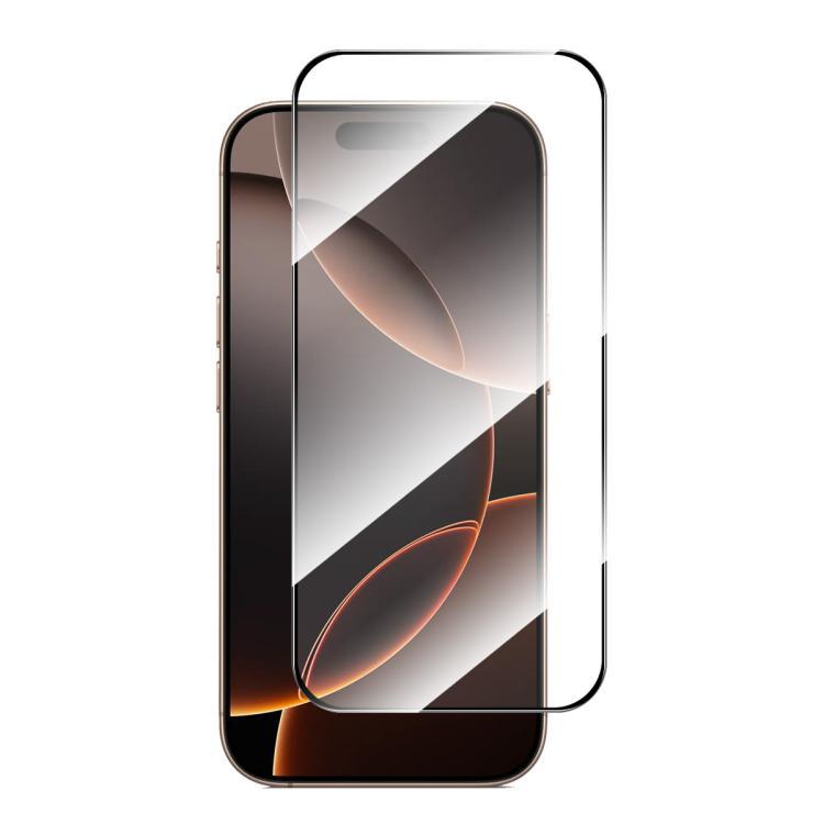 ENKAY espesado adhesivo impreso en pantalla de vidrio de aluminio de alta calidad 0.26mm 9H 2.5D película protectora endurecida de pantalla completa para iPhone 17 / iPhone