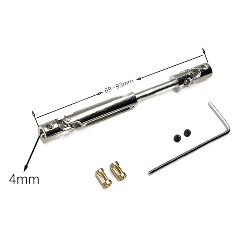 Mangniu 1/12MN78 MN82 LC79 MN78 MN168 Control remoto piezas de repuesto del coche eje de transmisión de metal