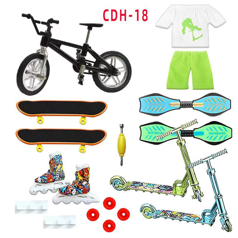 Мини-велосипед для пальцев, скейтборд для пальцев, игрушечный самокат для пальцев, тележка для пальцев, самокат для пальцев, кросс-граничный