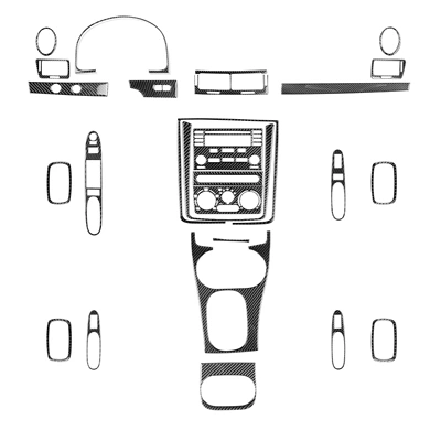 Suitable for Chevrolet 05-10 Cobalt carbon fiber interior modification central control gear steering wheel car lifting