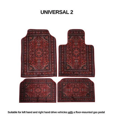 Avtomobil döşəmə paspasları — Wear-Resistant Floor Mats Amazon Floor Mats - zy-cross-border-floor-mat-four-piece-set-42-3344cm-two-piece-pack
