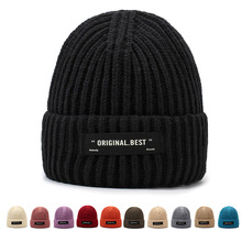 针织帽女秋冬季潮男士护耳韩版时尚显脸小包头帽防寒保暖毛线帽子