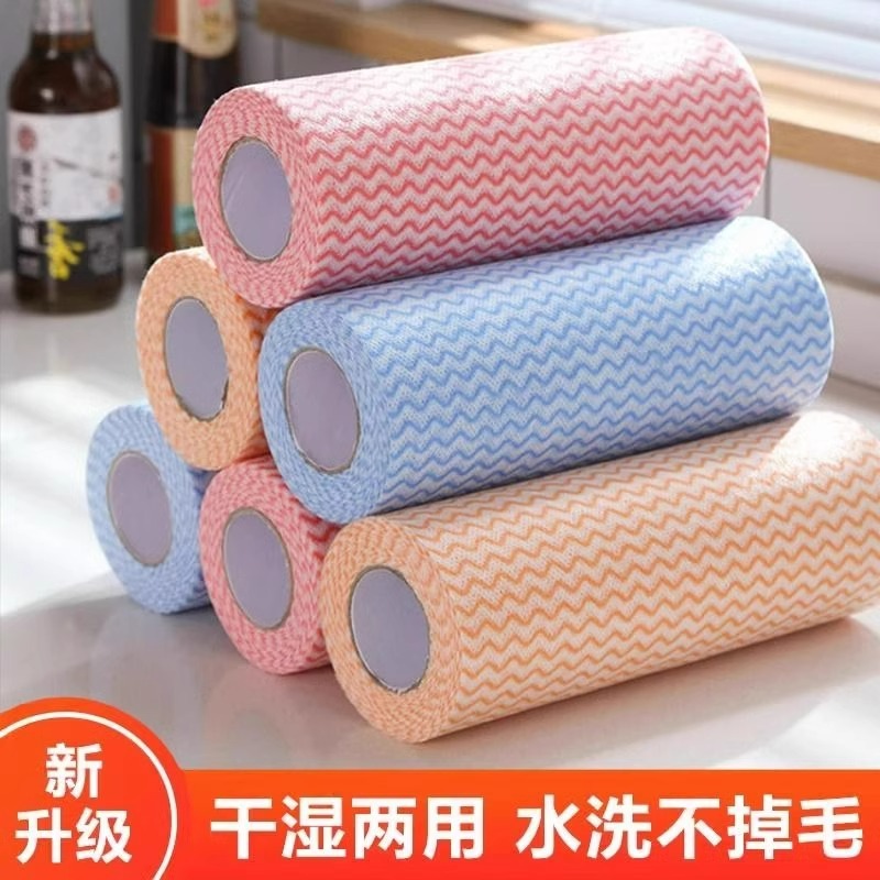 Lazy wiping wet and wet use of home cleaning kitchen paper dedicated…