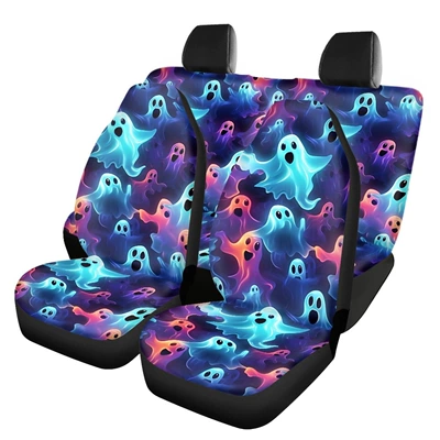 pumpkin print, custom-made according | Universal seat cover - 20260902-42f9-1-onesize