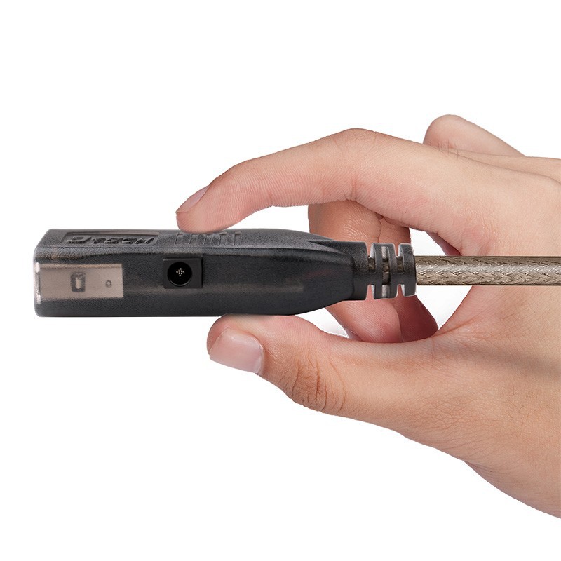 Varón magnético dual del cable de extensión del anillo USB al cable de extensión industrial femenino del grado de los 10 m con el cable de extensión de la cámara del poder USB