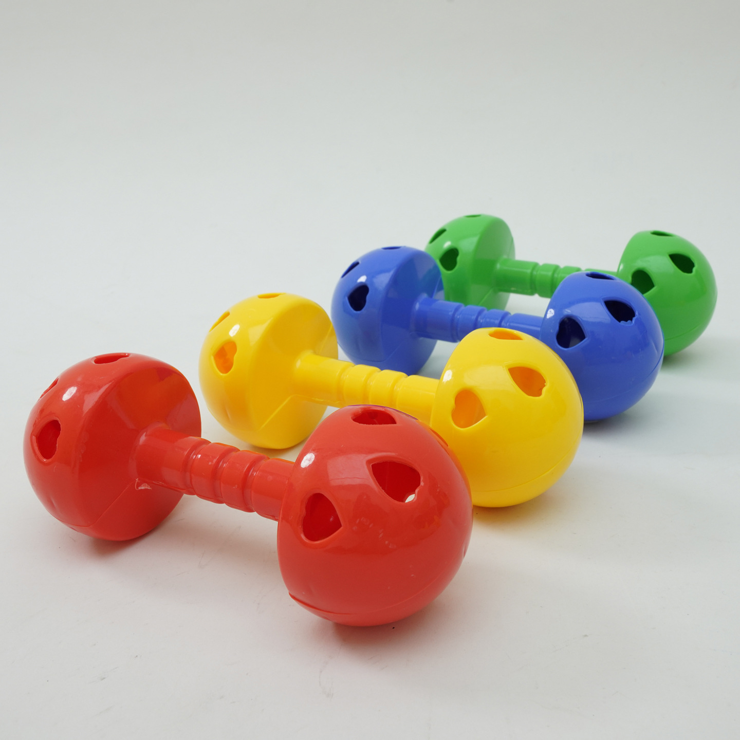 Jardín de infantes sonido instrumento de ejercicios matutinos para niños baile de palos matutinos mano campana juguetes deportivos al aire libre