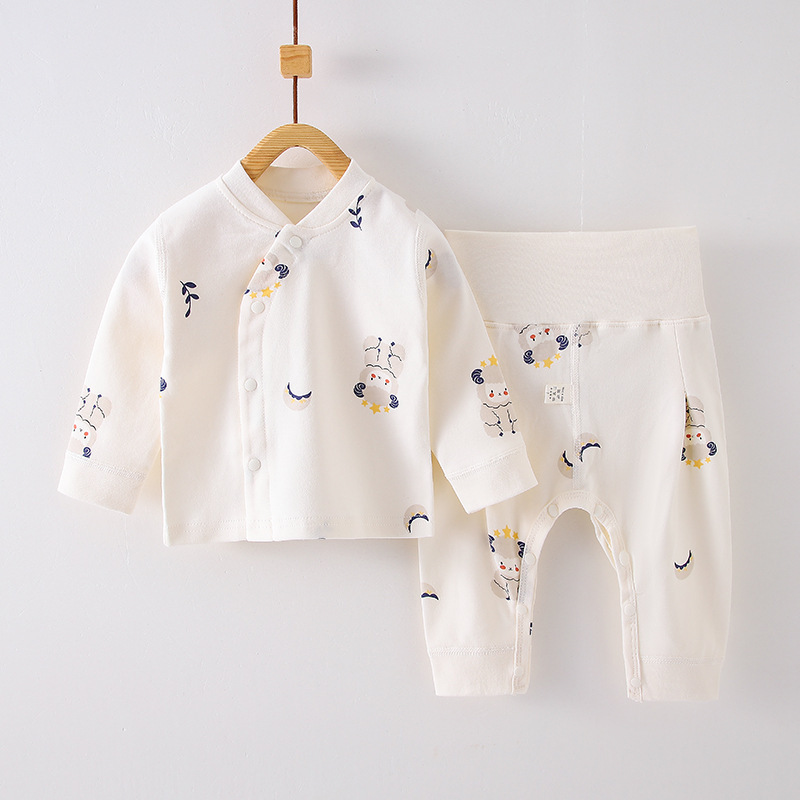 Baby Clothes Baby Underwear suit Autumn and Winter Pure Cotton High Waist Belly Protector suit Children's Autumn Clothes Autumn Trousers Home Clothes Baby Clothes Baby Underwear suit Autumn and Winter Pure Cotton High Waist Belly Protector suit Children's Autumn Clothes Autumn Trousers Home Clothes