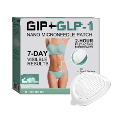 跨境GLP-1 Nano Patch身体护理贴温和呵护肌肤日常懒人塑身塑形贴