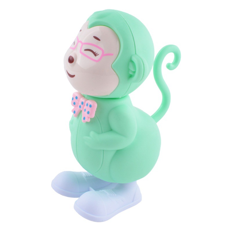 Niños de primavera pequeña cadena de juguete saltando pequeño mono lindo animal kindergarten puesto pequeño regalo fábrica al por mayor