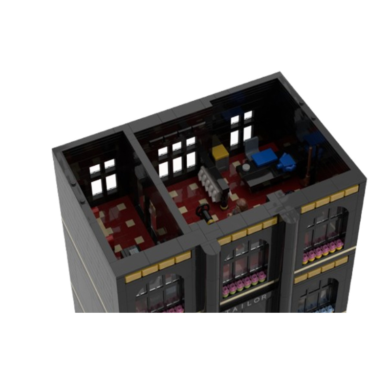 Creative Bookstore Small Particle Building Block Educational Toy_voghion.com