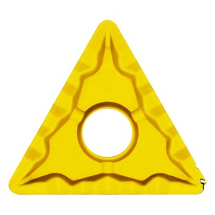 Zhuzhou CNC Blade TNMG160404/08/12-43 Желтый Черный Двойной Цвет CVD Покрытие Ударопрочность и износостойкость