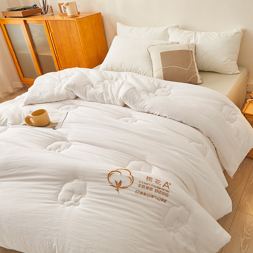 Xinjiang cotton quilt warm quilt spring and autumn quilt core single and double autumn and winter quilt student cotton pure cotton quilt wholesale