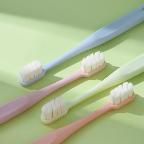 ORC 10,000 Root Soft Hair Couple Toothbrush Soft Bristles Household Fine High-Density Gum Protecting Gap Brush Family Wholesale