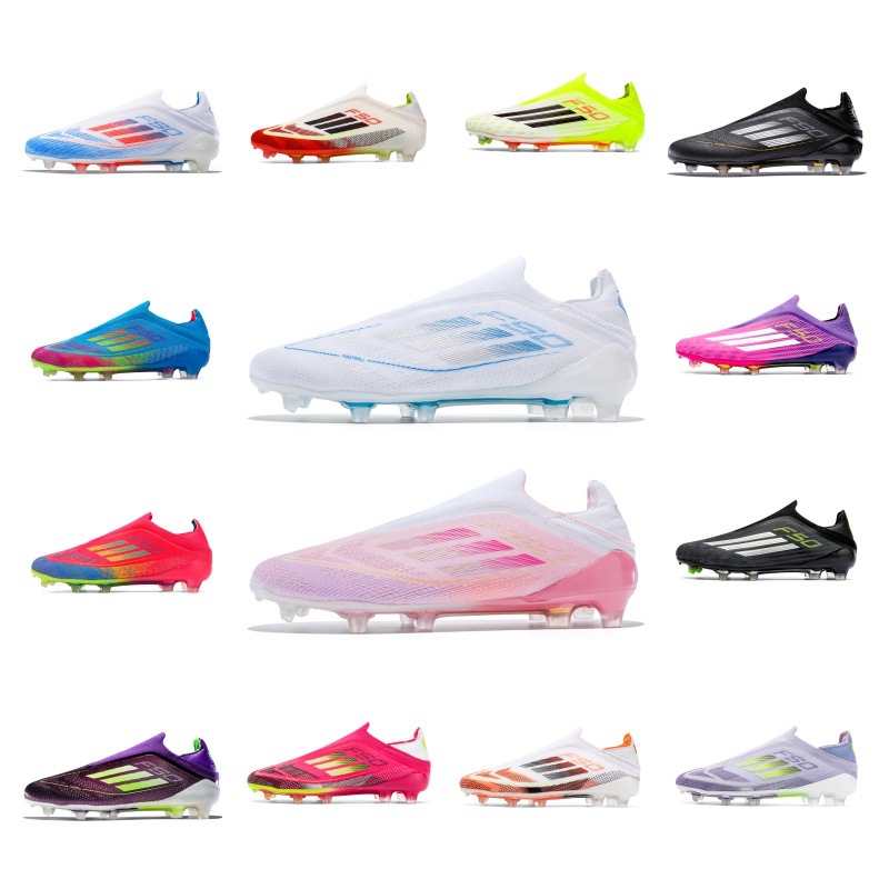 Zapatos de Fútbol F50 para Césped Artificial de Piel Sintética y TPU Ligeros