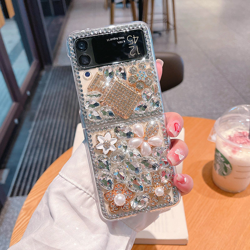 Suitable for Samsung Zflip3 Mobile Phone Case Zflip Protective Cover F -7009.999999999% off Stacked Screen Flip4 Rhinestone Transparent F70 Suitable for Samsung Zflip3 Mobile Phone Case Zflip Protective Cover F -7009.999999999% off Stacked Screen Flip4 Rhinestone Transparent F70